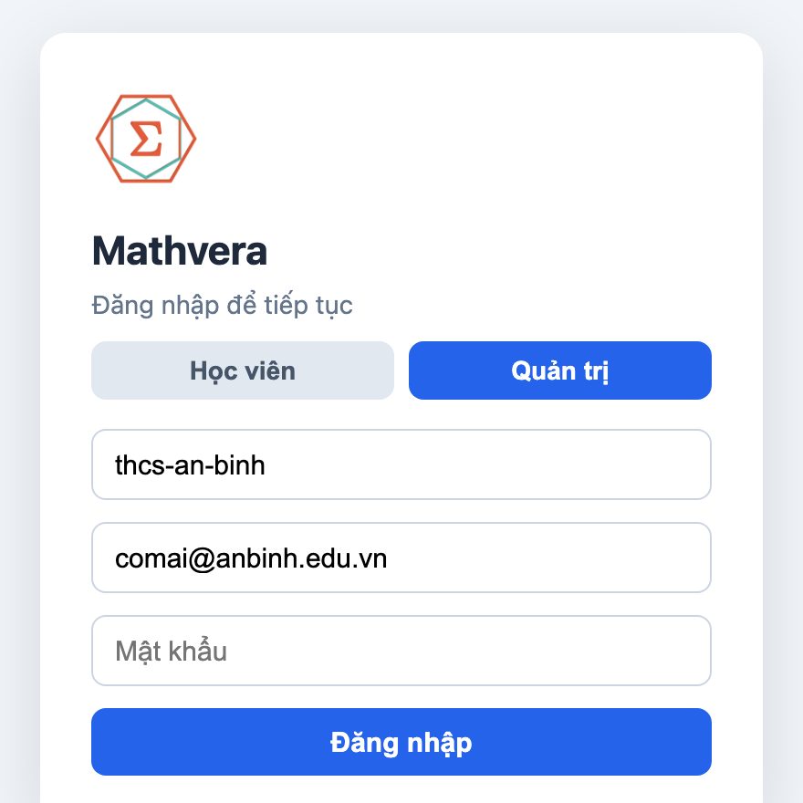 Màn hình đăng nhập, thẻ Quản trị